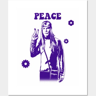 STAR TREK - Peace Hippie  2.0 - tie dye Posters and Art